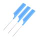 thumbnail image 3 of [Yuexinghui]IP Processed 3pcs Pointed Tail Steel Needle Comb Home Hair Salon Hair Styling Comb Dark Blue ANGGREK Otros, 3 of 7