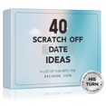 thumbnail image 1 of Tarjetas para rascar de Date Ideas para parejas, 40 tarjetas, 1 of 7