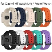 kwmobile Correas de reloj compatibles con Xiaomi Redmi Watch Lite 2 / Redmi  2 Lite - Juego de 2 correas de silicona de repuesto - Negro / Azul oscuro