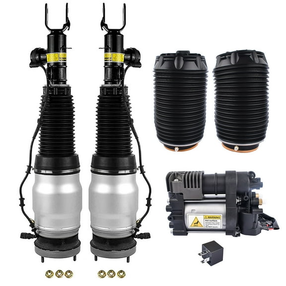 NEWZQ Set of 5Pcs Air Suspension Strut Spring and Compressor Combo for Hyundai Equus Sedan 2011-2016