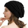 thumbnail image 5 of LILYCHAN Woman Winter Hat Warm Slouchy Beanie Hat Chunky Soft Knit Cap, 5 of 5