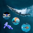 thumbnail image 4 of 6 juegos de tapones para los oídos de natación de silicona a prueba de agua y clip para la nariz para adultos y niños Sailing Electrónica, 4 of 5