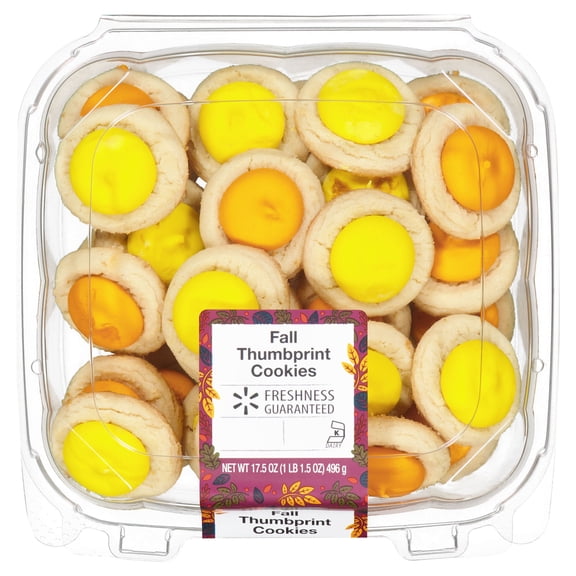 Freshness Guaranteed Fall Thumbprint Cookies, 17.5 oz