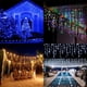 thumbnail image 3 of Street Garland On The House Christmas Decorations Ornaments LED Festoon Icicle Oudoor Curtain Light 2024 New Year Holiday Decor, 3 of 4