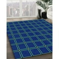 thumbnail image 3 of Ahgly Company Machine Washable Indoor Rectangle Transitional Denim Dark Blue Area Rugs, 8' x 10', 3 of 7
