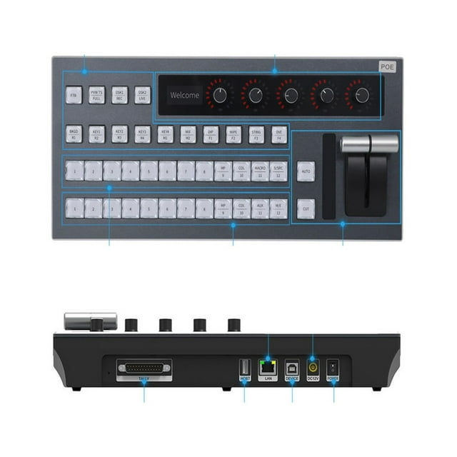 Switcher Panel Video Camera Console Controleer For Live Streaming Stage Event Church Conferenc ,Easy to Use
