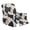 Cream Cowhide Print, variant on FUIALDOLG Purple Cornflower Seat Recliner Cover for Reclining Chair Slipcovers Soft Fashion Furniture Protector Washable Stretch Single Seat Sofa Lounger Couch Covers,1 Seater