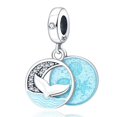 thumbnail image 1 of Breloques plata de ley en argent Sterling 925, breloque d'avocat, perles de tournesol pour Bracelet Original de 3mm, bricolage, cadeaux artisanaux pour femmes, 1 of 4