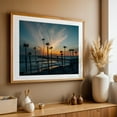thumbnail image 5 of San Clemente Sunset 01 - San Clemente California Photography Sunset Palm Tree Beach Ocean Coastal Tropical Landscape Unframed Wall Art Print 6 x 8 inches, 5 of 7