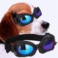 thumbnail image 3 of Accesorios de protección ocular plegables y modernos en color negro con protección UV para perros grandes, 3 of 8