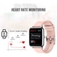 thumbnail image 3 of Reloj inteligente4" con monitor de frecuencia cardíaca y sueño, rastreador de actividad resistente al agua IP67 con podómetro, reloj de actividad física para Android e iOSRosado Fokelyi CZDZ-HY124-2, 3 of 7