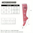 thumbnail image 5 of 6 Pairs Graduated Compression Socks for Women & Men - Knee High, Supportive & Comfortable, Playful Animal Patterns, Ideal for Work, Maternity, and Travel, Maternity Socks | Cute Socks | Textur, 5 of 9