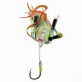thumbnail image 5 of Silicone Skirt with Bell for Snapper Skirt Rubber Jig Head BKK Sea Fishing Hook, 5 of 10