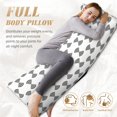 thumbnail image 3 of KLL Ultra Soft Microfiber Body Pillow Cover/Pillowcases 20"x54" with Hidden Zipper Closure-Signal Icon, 3 of 5