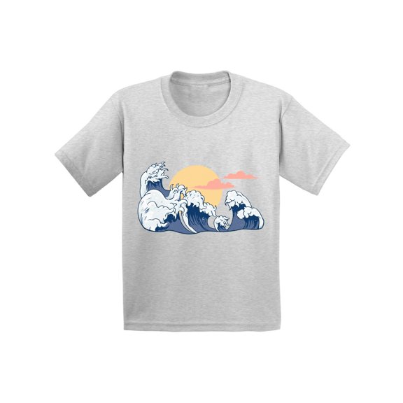 Boys Graphic Tees - Cool Waves Shirt XS S M L XL