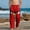 Red, variant on Orange Kids Pjs Pants for Boys with Cartoon Print - Soft Beach Pants, Elastic Waist Stretchy Play Bottoms,Size 13 T