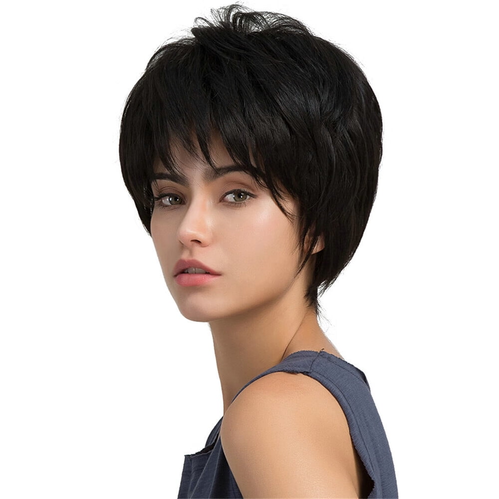 UTOURS Real Remy Human Hair Topper Toupee Clip Hairpiece Lace Top Wig For Women