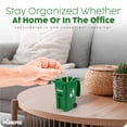 thumbnail image 7 of PurePix Mini Trash Bin with Lid – Small Desk Trash Can for Toothpicks, Office, Home & Car – Green, 7 of 7