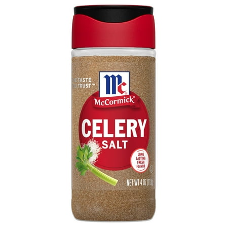 McCormick Kosher Celery Salt, 4.0 oz Bottle