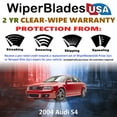 thumbnail image 2 of 2004 Audi S4 Beam Wiper Blades Wipers w/2yr Warranty (Set of 2), 2 of 5