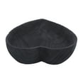 thumbnail image 5 of Decorative Heart Shape Bowl for Coffee Table Decor - Stylish Centerpiece Table Decoration or Home Decor Accents - Modern Kitchen Counter Decor, Key, or Candly Bowls - Set of 2, 3", 2", Black, 5 of 7