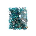 thumbnail image 4 of John Bead 500-Piece 10mm (SS45) | Aqua AB Acrylic Round Flat Back Rhinestones, 4 of 5
