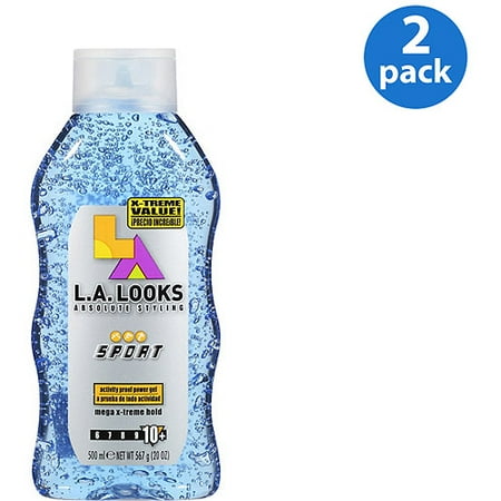 L.A. LOOKS Sport Xtreme Gel (Pack of 2)