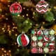 thumbnail image 5 of 16 Piezas de Suministros de Decoración Navideña, Juego de Navidad Colorido de 6 Cm, Decoración de Ventana de Plástico, Árbol de Navidad, Colgante Pequeño, 5 of 6