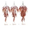 thumbnail image 4 of Set de enredaderas artificiales de helecho colgante en colores negro y naranja, decoración de pared de plástico de 84 cm para interiores, exteriores, bodas, Halloween y festivales de otoño., 4 of 8