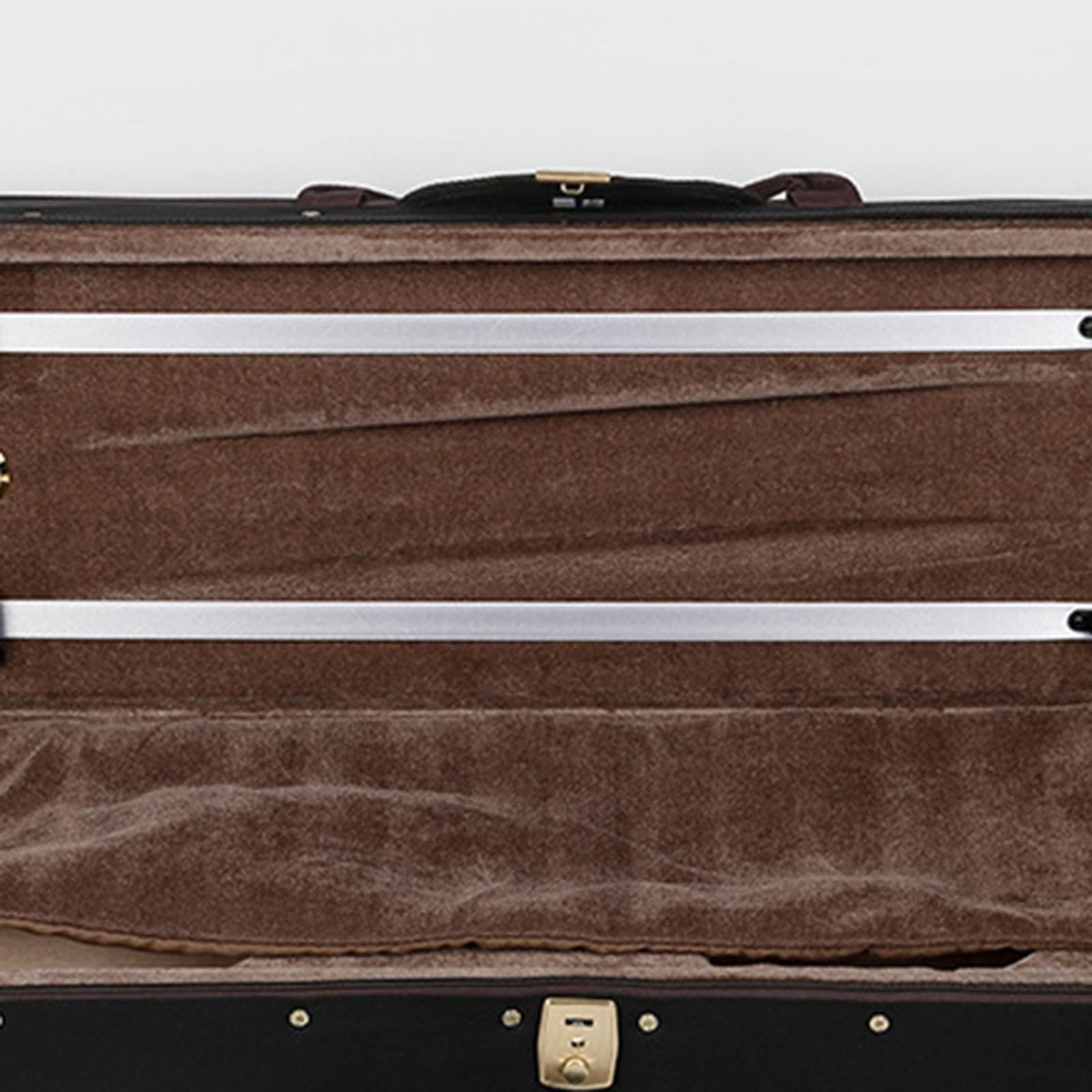 LeeQinersw Violin Case Carrying Bag Portable Lightweight Protection Professional Violin Box Style B