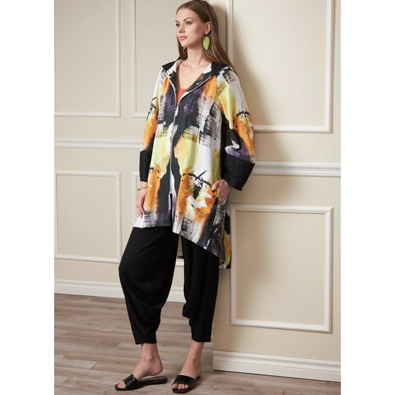 Vogue Sewing pattern 1891 - Misses' Jacket and Pants by Sandra Betzina, Size: A (A-B-C-D-E-F-G-H-J)