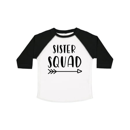 

Inktastic Sister Squad with Arrow Gift Toddler Boy or Toddler Girl T-Shirt