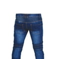 thumbnail image 4 of Skylinewears Mens Ripped Jeans Skinny Destroyed Biker Slim Fit Straight Fashion Stretch Biker Zipper Jeans, 4 of 8
