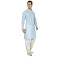 thumbnail image 3 of Indian Cotton Summer Ethnic Clothing Designer Bollywood Style Kurta Pajamas..., 3 of 4