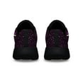 thumbnail image 4 of BreaStCancer Awareness Shoes Sneakers Black Size 3.5, 4 of 7
