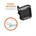 thumbnail image 5 of UAG Compatible with Airpods (1st & 2nd Gen) Case Full-Body Protective Soft-Touch Silicone Case with Detachable Carabiner, Standard Issue Hard Case_001, Black/Grey, 5 of 8