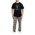 thumbnail image 5 of CafePress - Support Ukraine I Stand With Ukraine Ukrai Pajamas - Men's Dark Loose Fit Cotton Pajama Set, 5 of 7