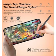 elitegadget Universal Touch Screen Stylus Pen for iPhone, iPad, Android Tablets, and All Capacitive Touch Screens (Black)
