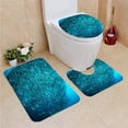thumbnail image 1 of EREHome Large 3 Piece Bathroom Rugs Set Bath Rug Contour Mat and Toilet Lid Cover, 1 of 2