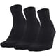 thumbnail image 2 of Calcetines Under Armour Training de algodón negros (3 pares), 2 of 6