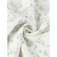 thumbnail image 4 of INSPIRE CHIC Robe Fleurie à Col Peter Pan Évasée pour Femme, 4 of 6
