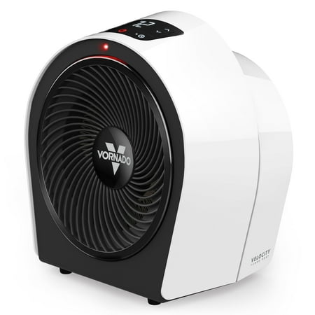 Vornado Velocity 3R Whole Room Space Heater with Timer, Adjustable Thermostat, LED Touch Controls, Powerful Heater for Bedroom and Home, White