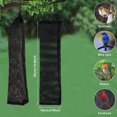 thumbnail image 2 of 6 Pcs Finch Sock Feeder 3.9 x 15.7 inch Thistle Socks Bird Feeder Instant Seed Sack Feeder (Black), 2 of 7