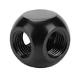 thumbnail image 2 of Brass Connector, G1/4 Thread, 3 Way T Type, for PC Water Cooling Application, Brass Material, 2 of 7
