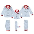thumbnail image 6 of SUYIDA Christma Pajama Family Christmas Pjs Matching Sets with T-Shirt and Pants Holiday Family Sleepwear Pajamas, 6 of 7
