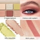 thumbnail image 3 of Paleta de sombras de ojos de 8 colores, negro, rosa, rosa y gris, paleta de ojos ahumados de larga duración, altamente pigmentada y mezclable (rosa negra), 3 of 5