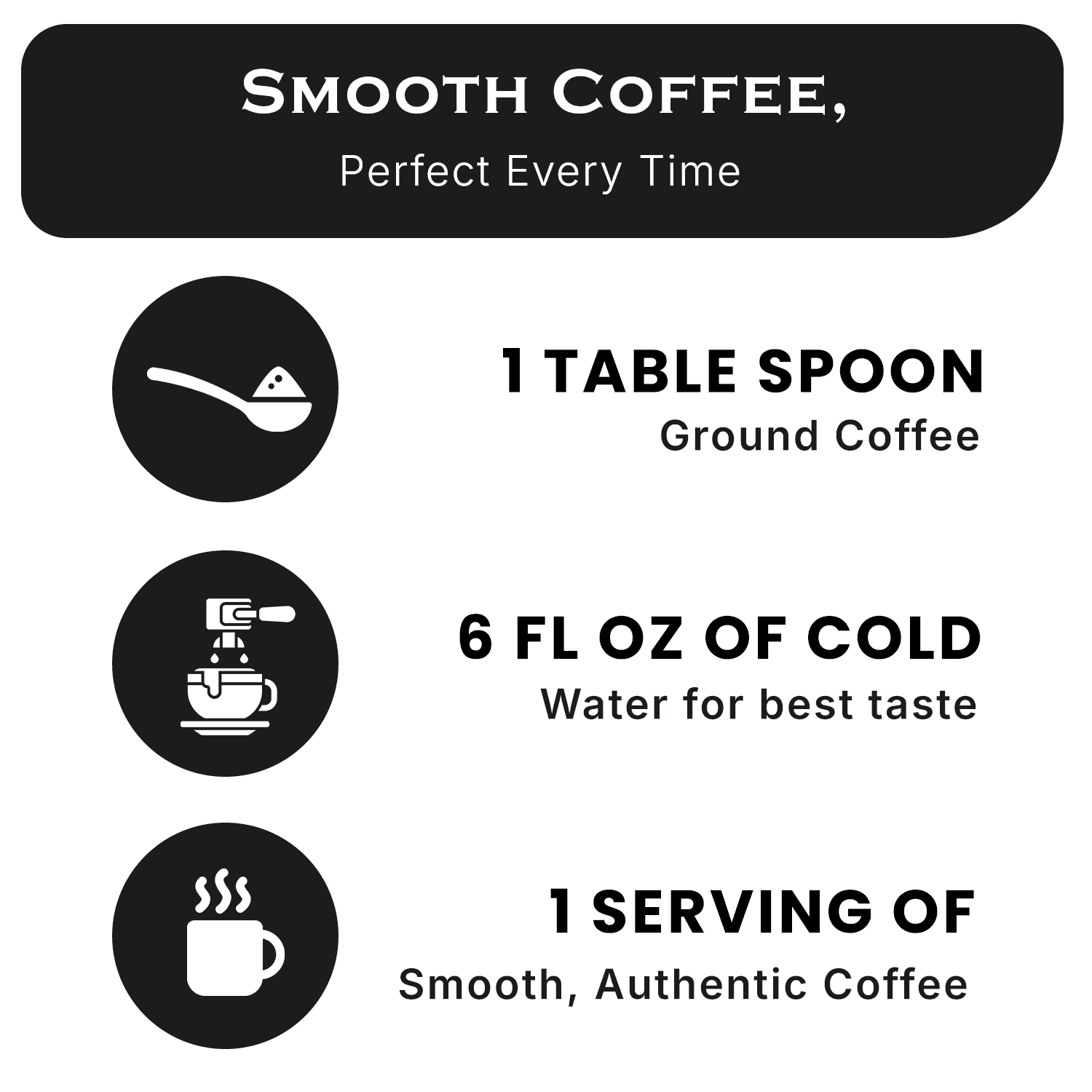 A&P Broadway Blend Ground Coffee, 12 oz 3 Pack Medium Roast, Smooth & Classic, Premium 100% Arabica, Rich Aroma & Freshly Blended Coffee Experience