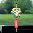 thumbnail image 3 of Resin Year Of The Snake Blessing Mascot Pendant Car Decoration New Year Present, 3 of 6