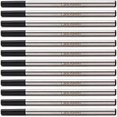 thumbnail image 1 of L 109mm 0.7 mm Tip Rollerball Pen Refills Ballpen for Waterman S0112670 German Ink 54090 540951, 1 of 9