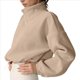 thumbnail image 3 of Chaqueta Corta de para Mujer con Dobladillo con Cordón Leche de Avena L, 3 of 8